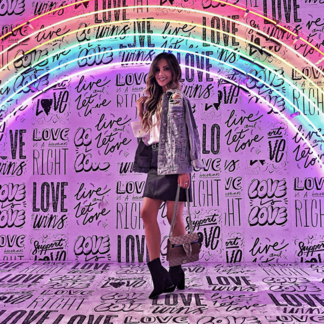 mia mia mine at the refinery29 party in nyc